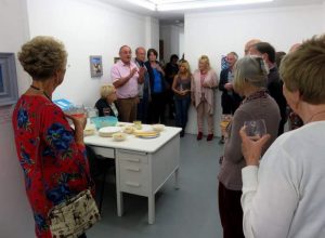 Exhibition opening at Greyfriars Art space 1