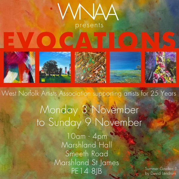 poster for November art exhibition